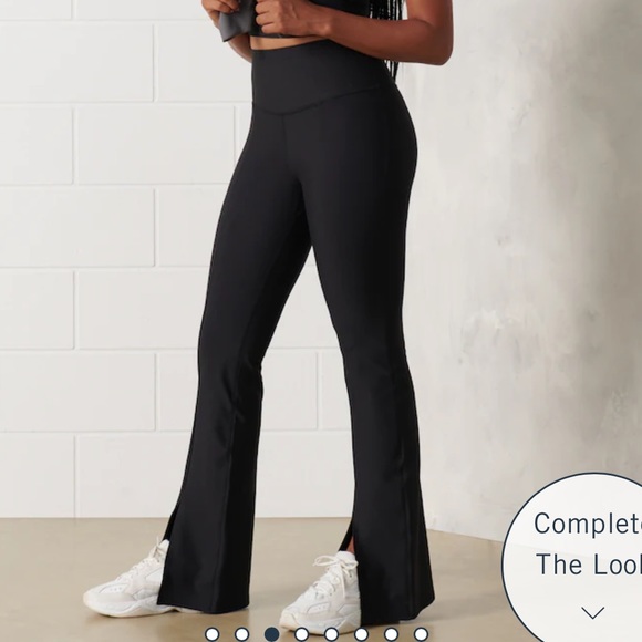 Abercrombie & Fitch Pants - Abercrombie & Fitch Your Personal Best YPB Flare Leggings Pant Black Large Short